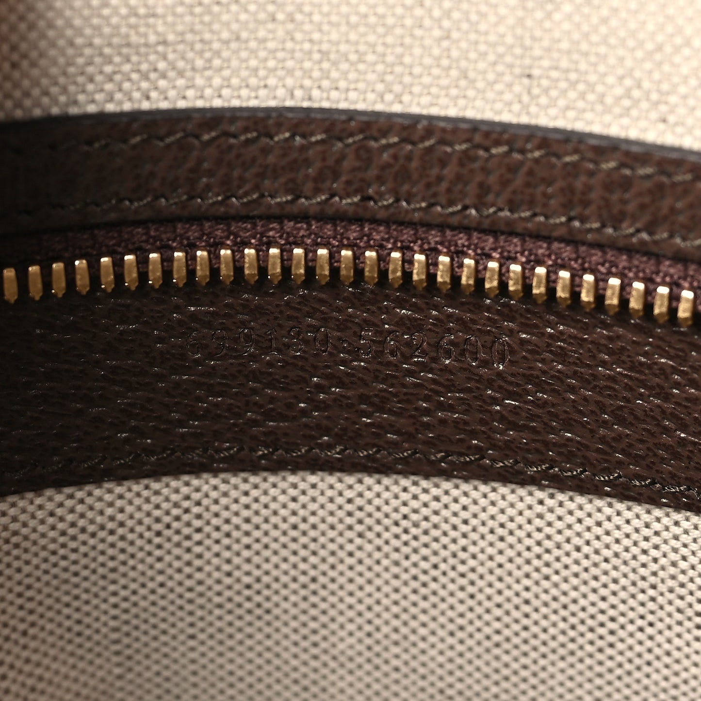 Monogram Jumbo GG Textured Dollar Calfskin Web Wristlet Messenger Bag Camel Ebony New Acero