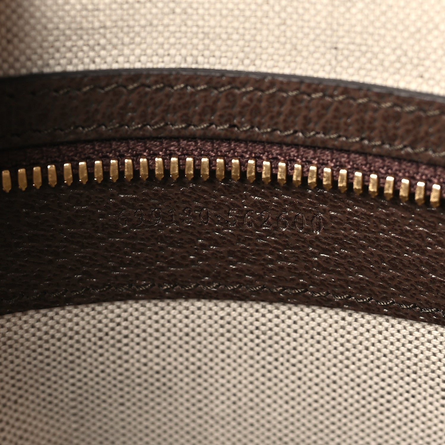Gucci Monogram Jumbo GG Textured Dollar Calfskin Web Wristlet Messenger Bag Camel Ebony New Acero 7 of 9