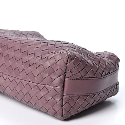 Bottega Veneta Nappa Intrecciato Large Cosmetic Case Lilac 8 of 8