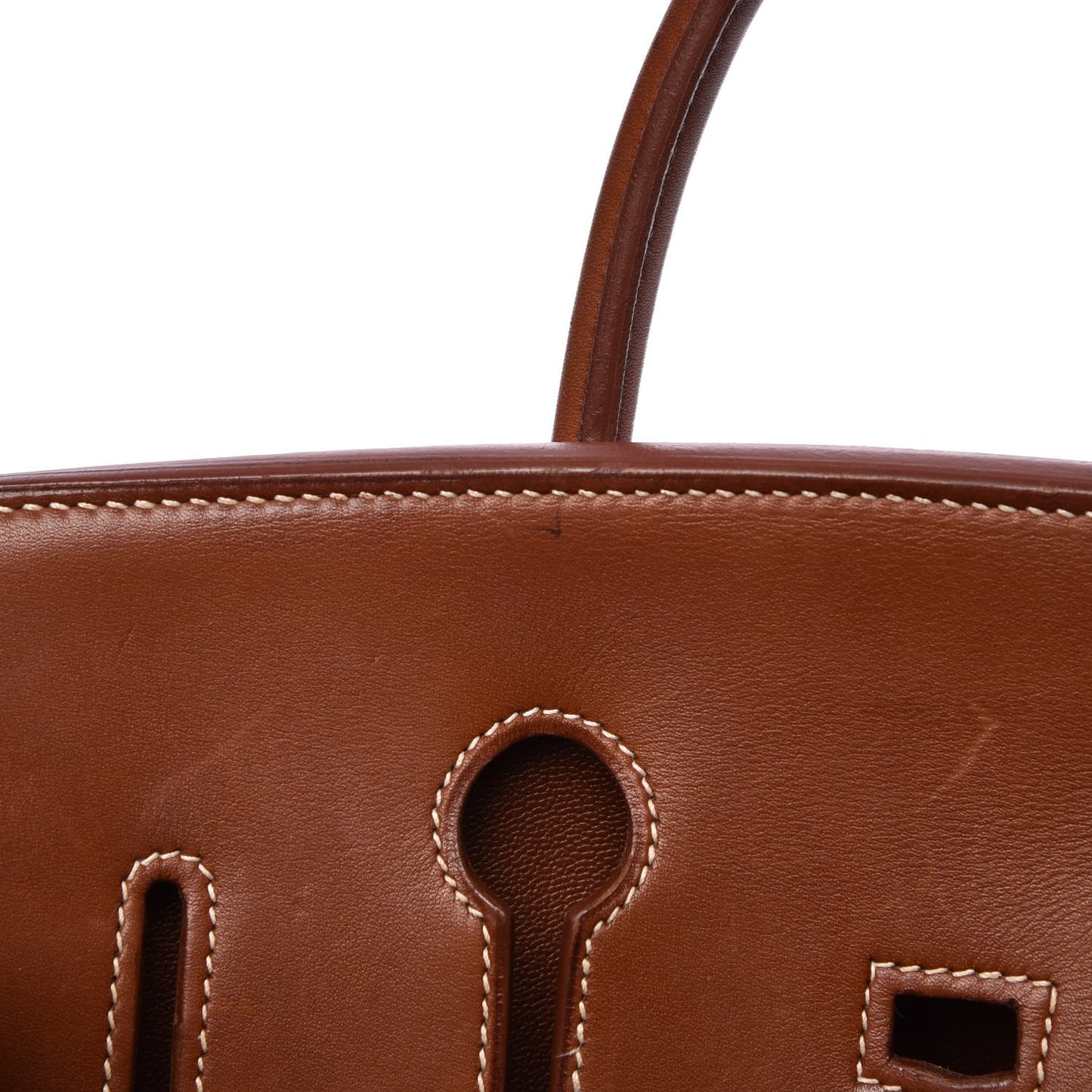 Toile Barenia Birkin 35 Fauve