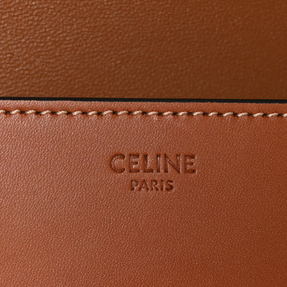 Celine Natural Calfskin Triomphe Shoulder Bag Tan 7 of 9