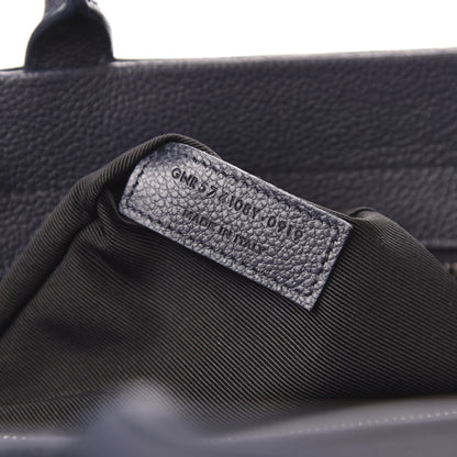 Saint Laurent Calfskin Medium Rive Gauche Cabas Navy Blue 7 of 10