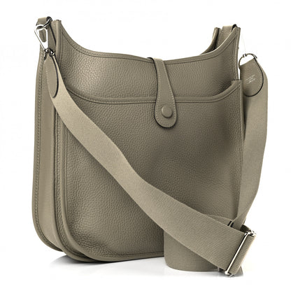 Hermes Taurillon Clemence Evelyne III PM Sauge 2 of 4