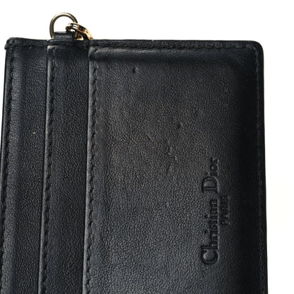 Christian Dior Calfskin Animals Card Holder Green 11 of 11