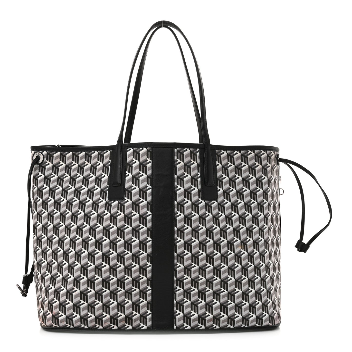 Visetos Large Liz Reversible Shopper Tote Black