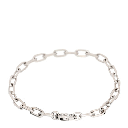 Cartier 18K White Gold Spartacus Chain Bracelet 2 of 5