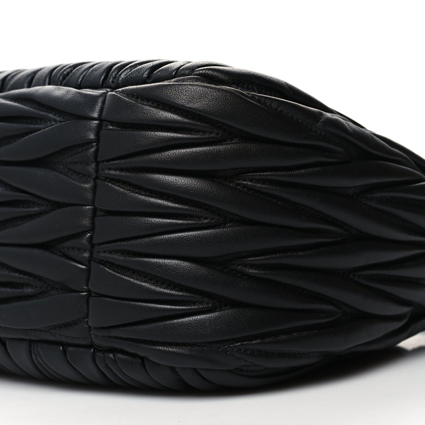 Nappa Matelasse Wander Large Hobo Black