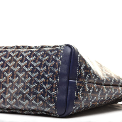 Goyard Goyardine Artois PM Navy 9 of 9