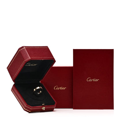 Cartier 18K Yellow Gold 3.5mm LOVE Wedding Band Ring 51 5.75 5 of 5