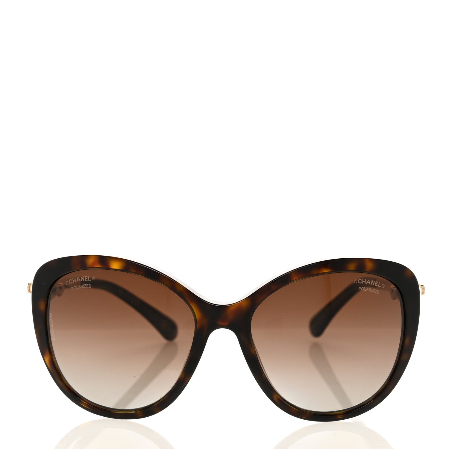 Chanel Pearl Sunglasses 5338-H Tortoise 2 of 8