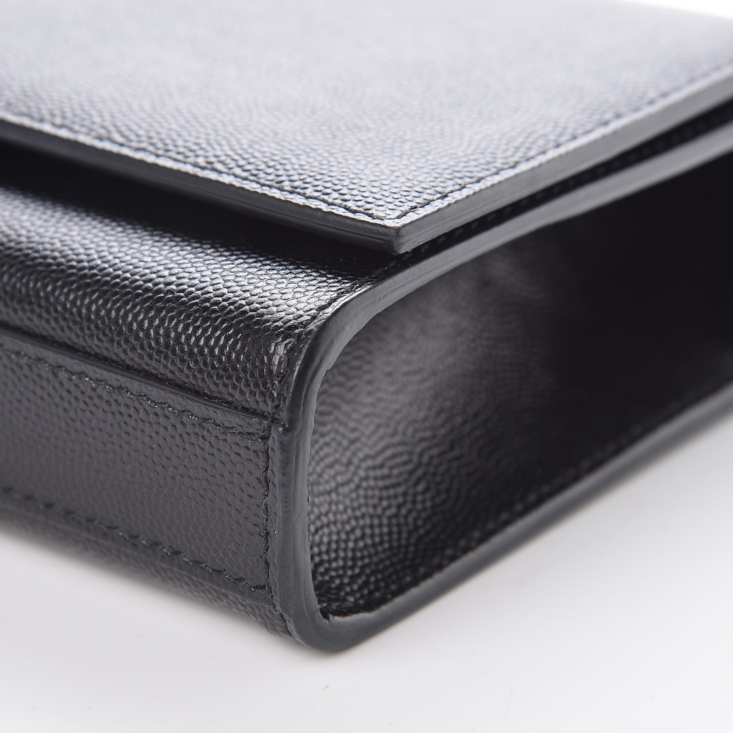 Grain De Poudre Monogram Cassandre Clutch Black