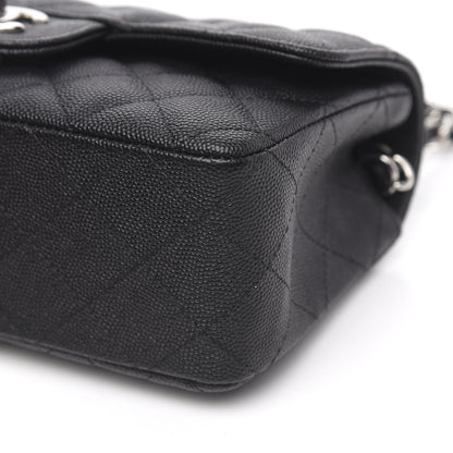 Chanel Caviar Quilted Mini Rectangular Flap Black 9 of 11