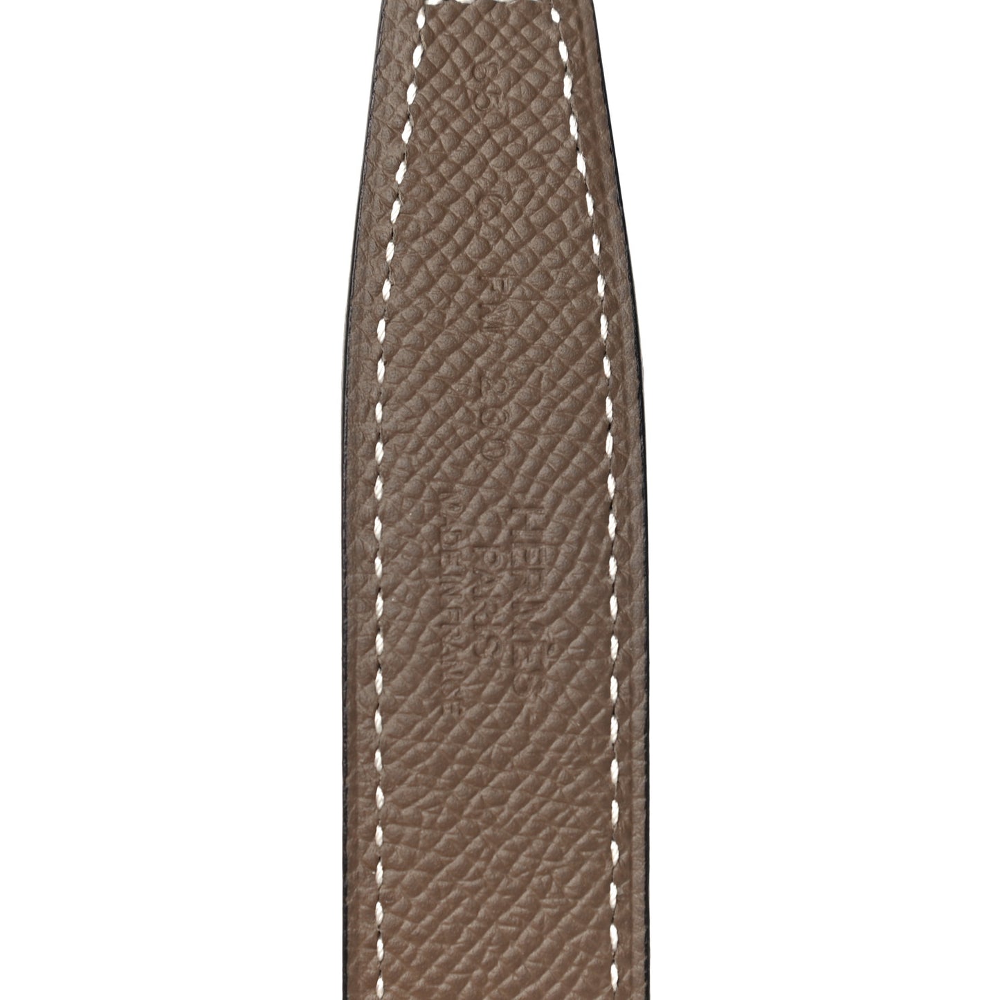 Swift Epsom 24mm Mini Constance H Belt 85 Black Etoupe
