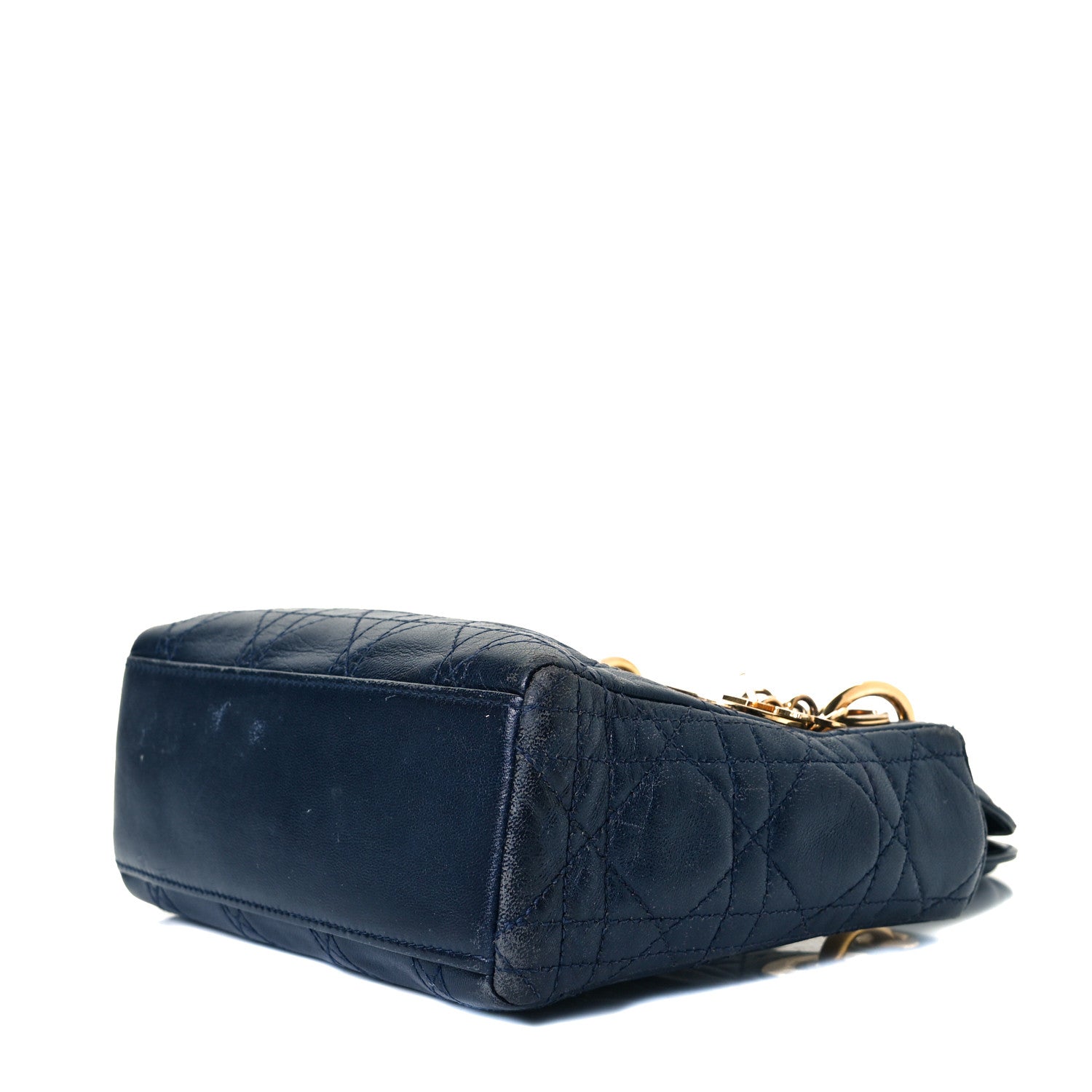 Christian Dior Lambskin Cannage Mini Lady Dior Black 4 of 10