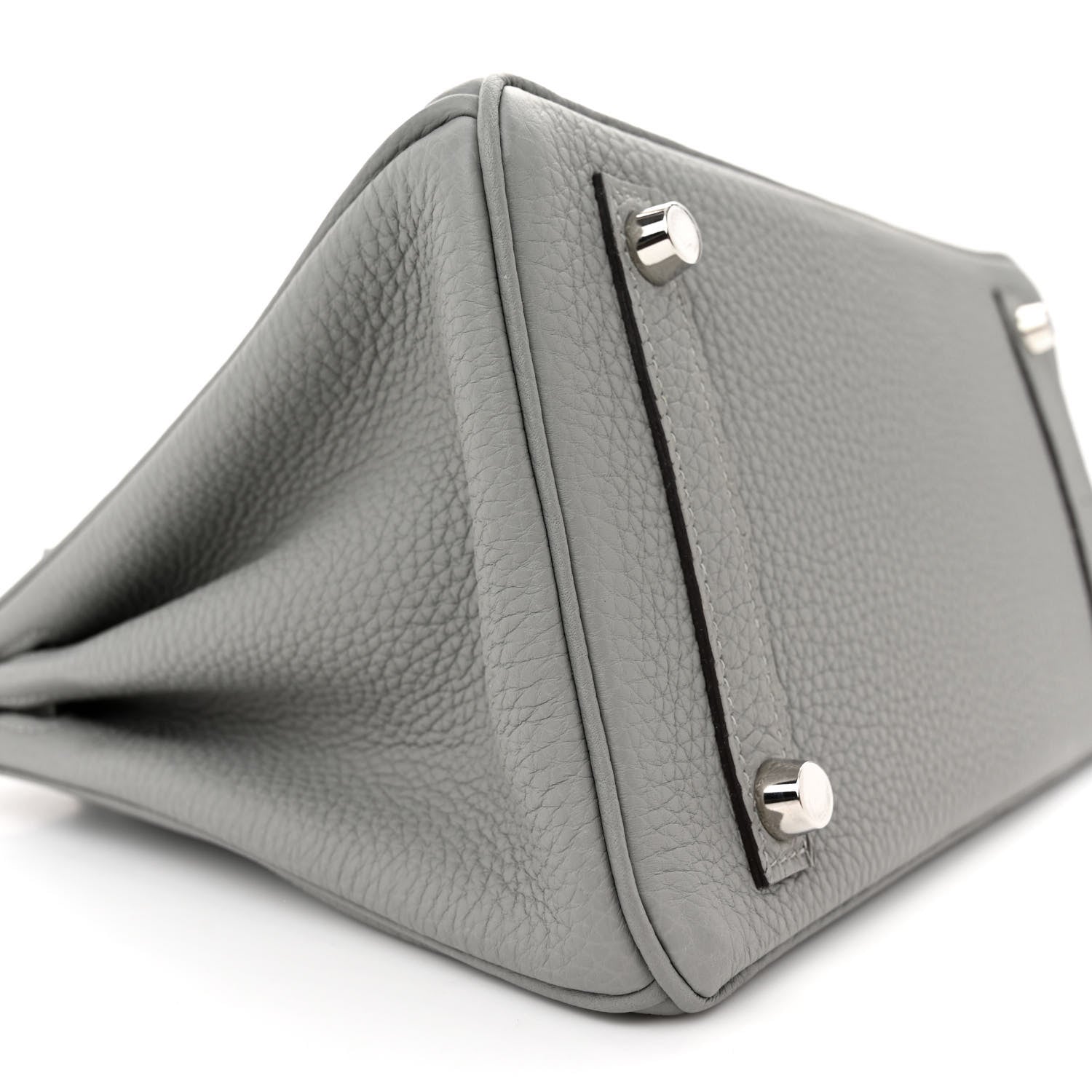 Hermes Togo Birkin 25 Gris Mouette 9 of 11