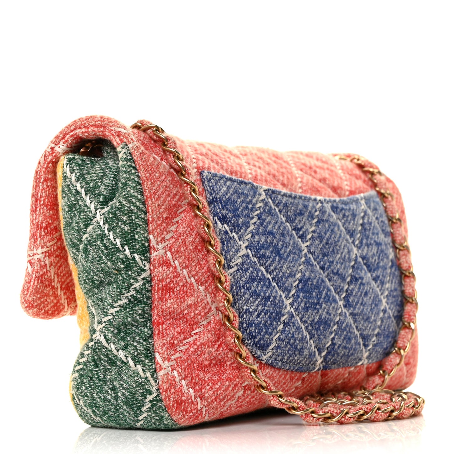 Jersey Quilted Jumbo Fabrics and Co Flap Multicolor