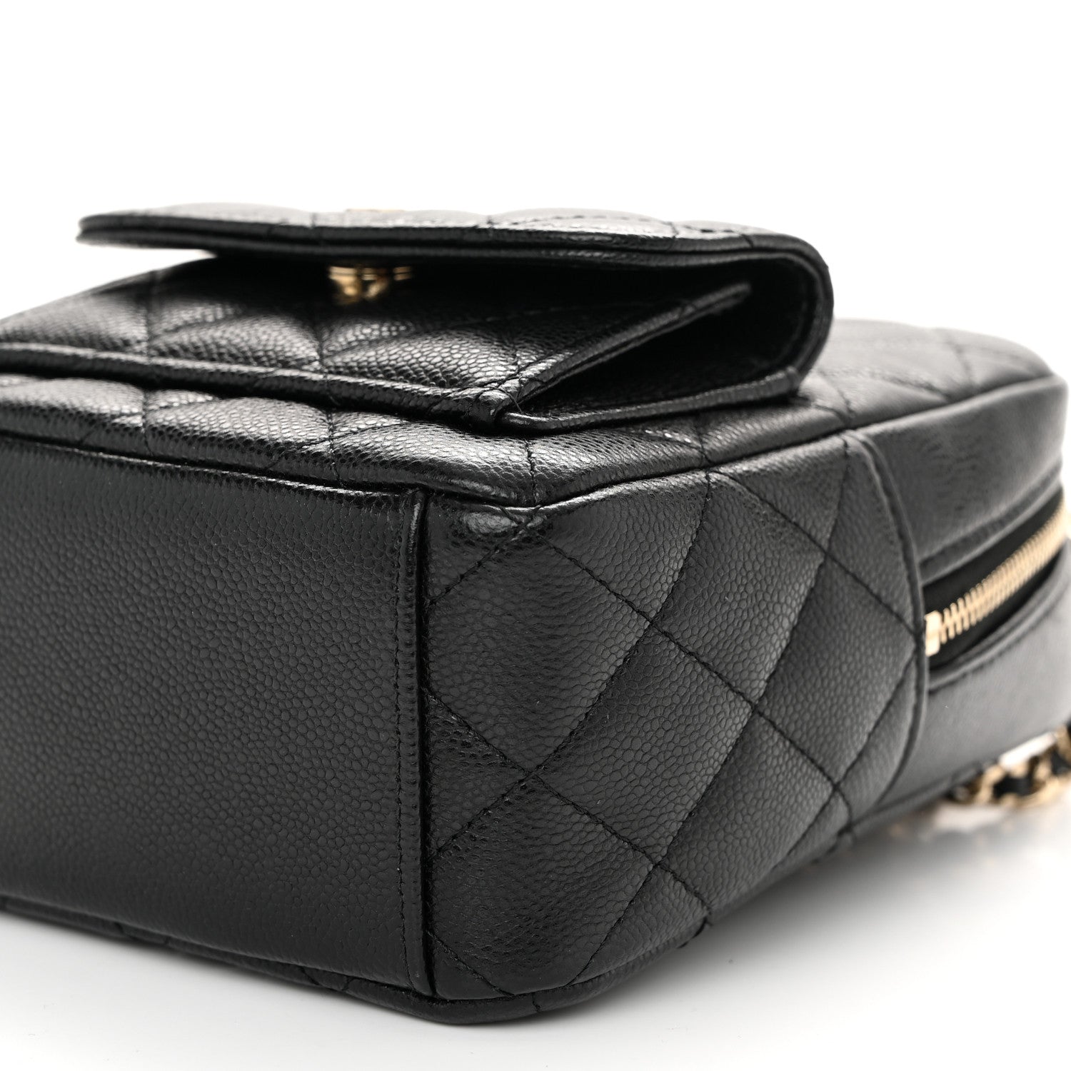 Chanel Caviar Quilted CC Mini Classic Backpack Black 9 of 10