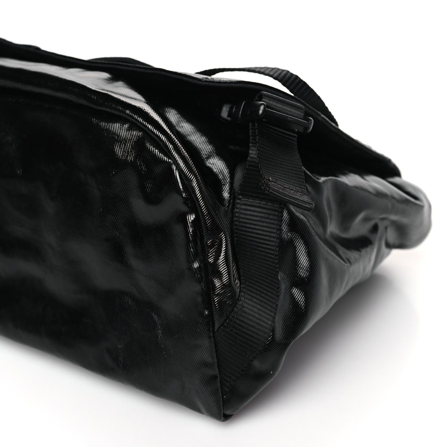 Coated Canvas Sport Messenger Black