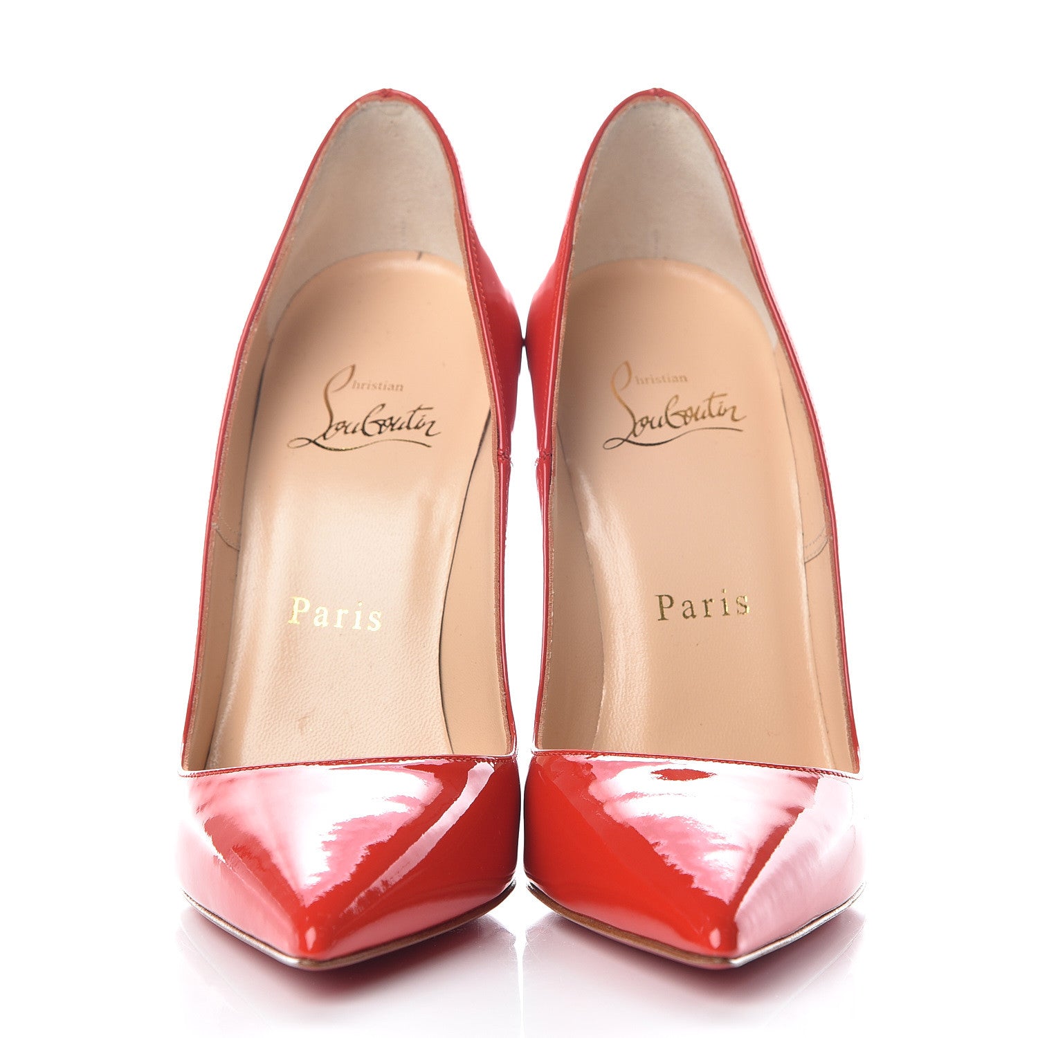 Christian Louboutin Patent So Kate 120 Pumps 35 Corazon 2 of 7