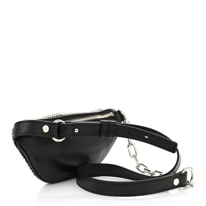 Alexander Wang Rhinestone Mesh Mini Attica Belt Bag Black 3 of 9