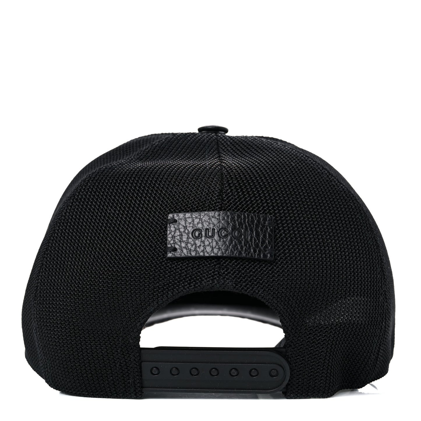 Nylon Monogram Baseball Hat M Black