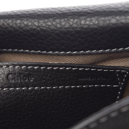 Chloe Calfskin Mini Marcie Round Crossbody Bag Black 6 of 9