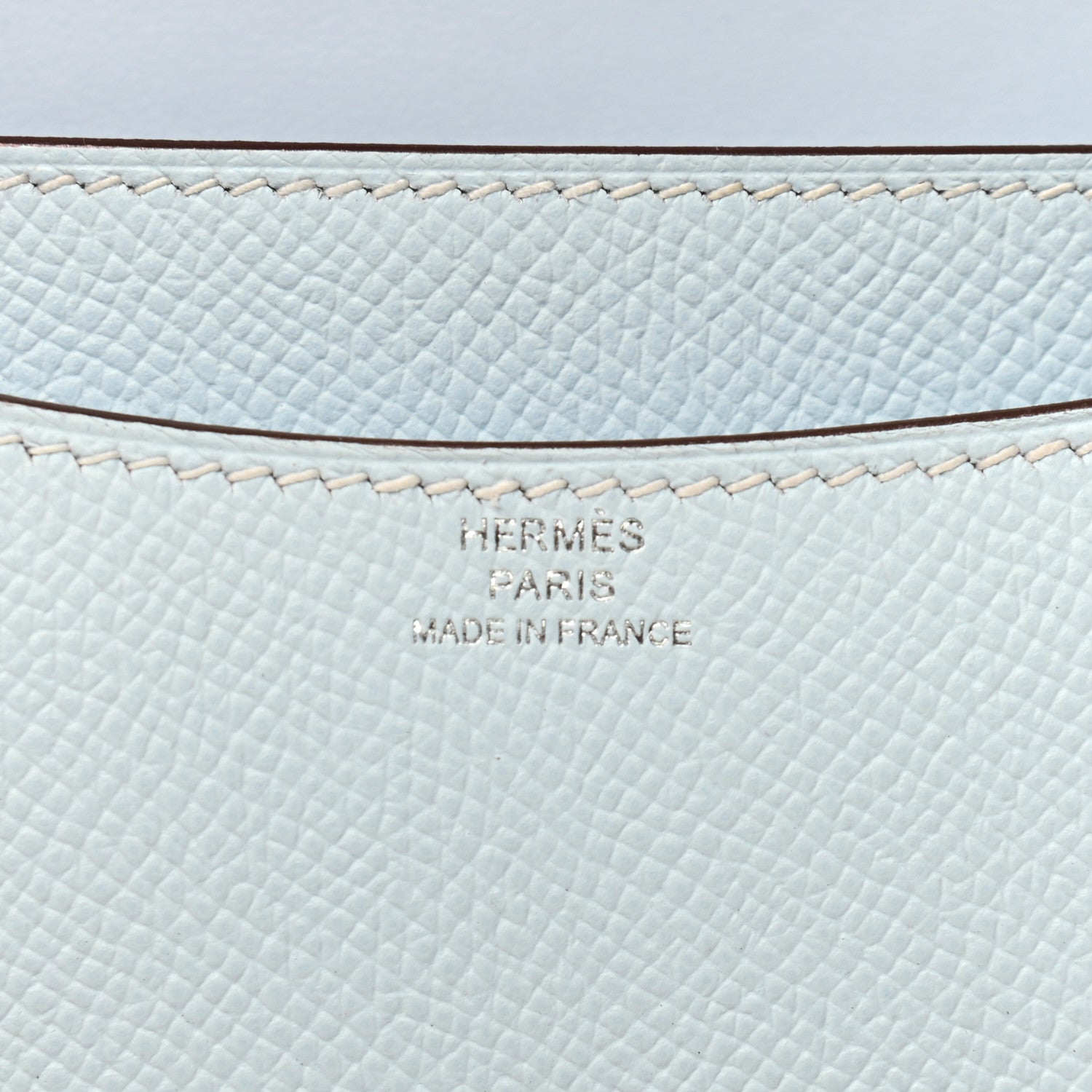 Hermes Epsom Constance 18 Bleu Brume 6 of 9