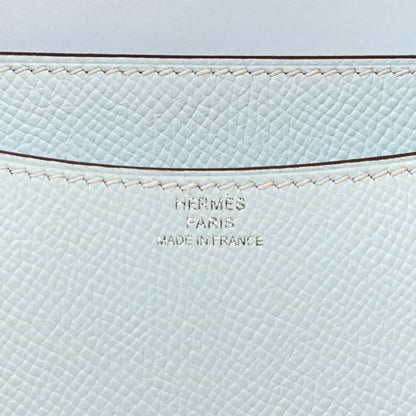Hermes Epsom Constance 18 Bleu Brume 6 of 9