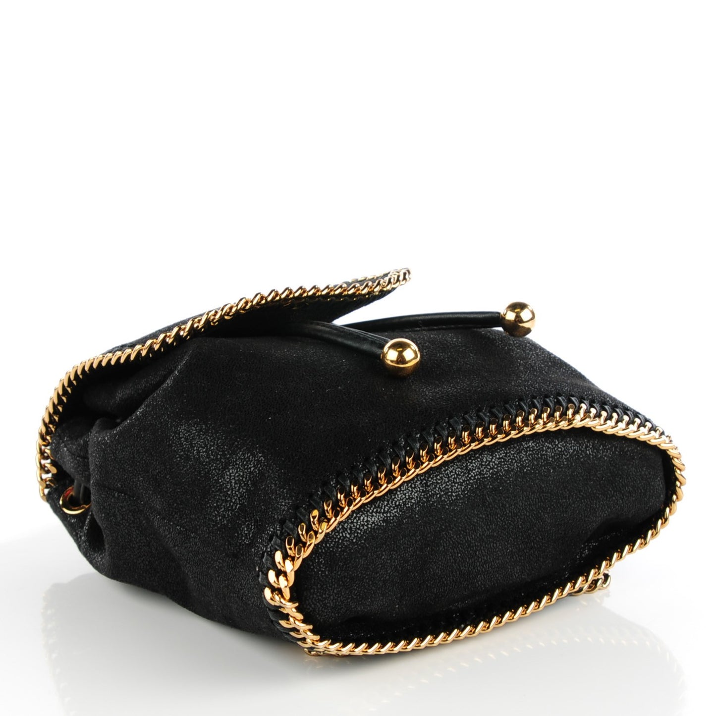 Shaggy Deer Mini Falabella Backpack Black