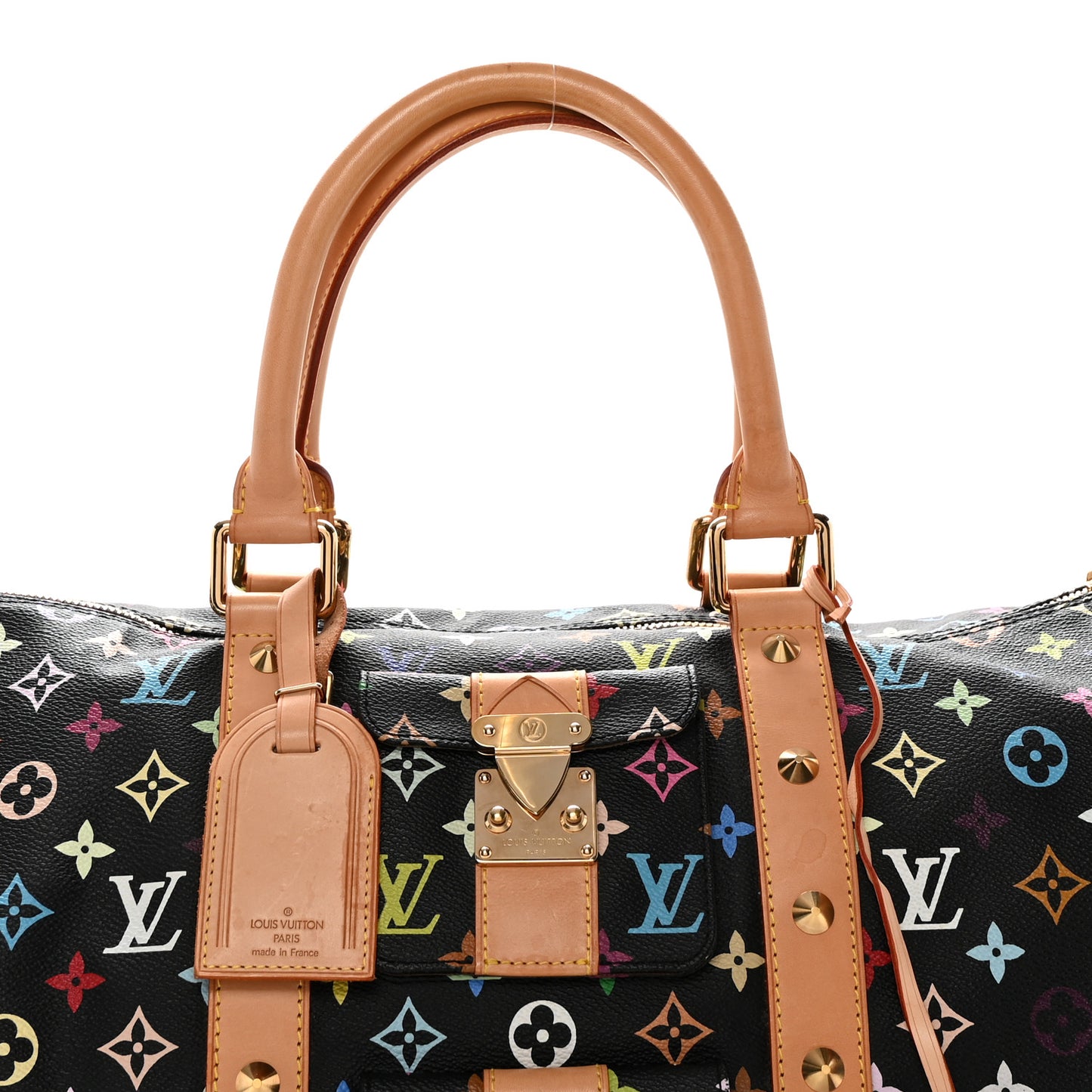 Monogram Multicolor Keepall 45 Black