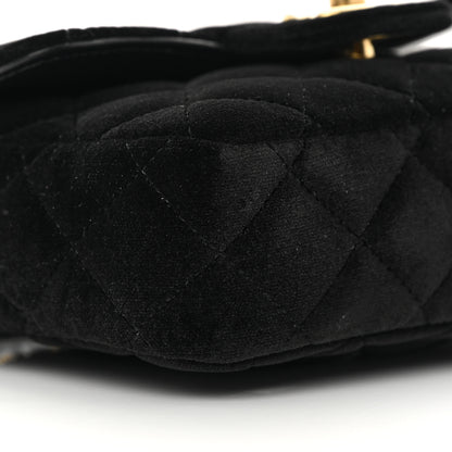 Chanel Velvet Enamel Mini Flap Black 9 of 15