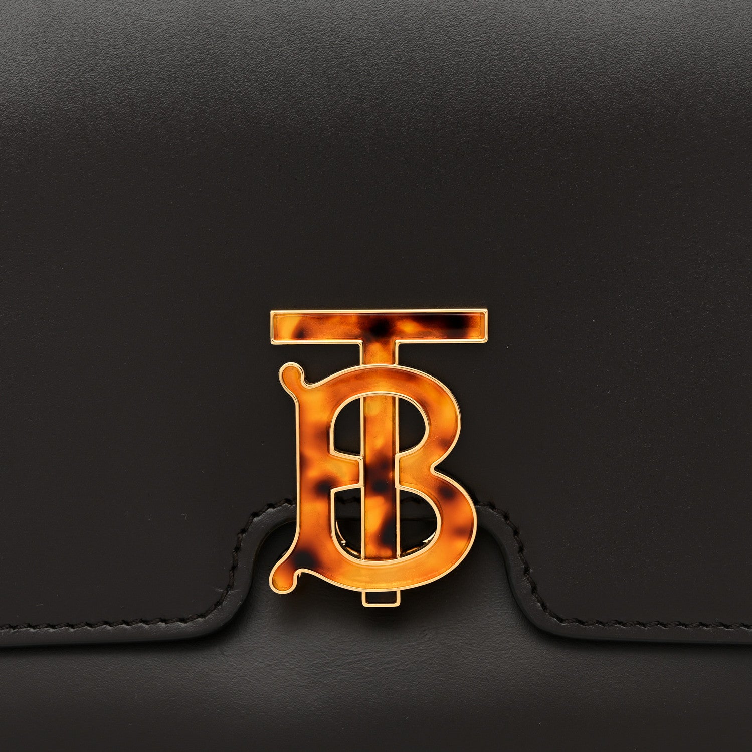 Burberry Calfskin Medium TB Bag Coffee 7 of 11