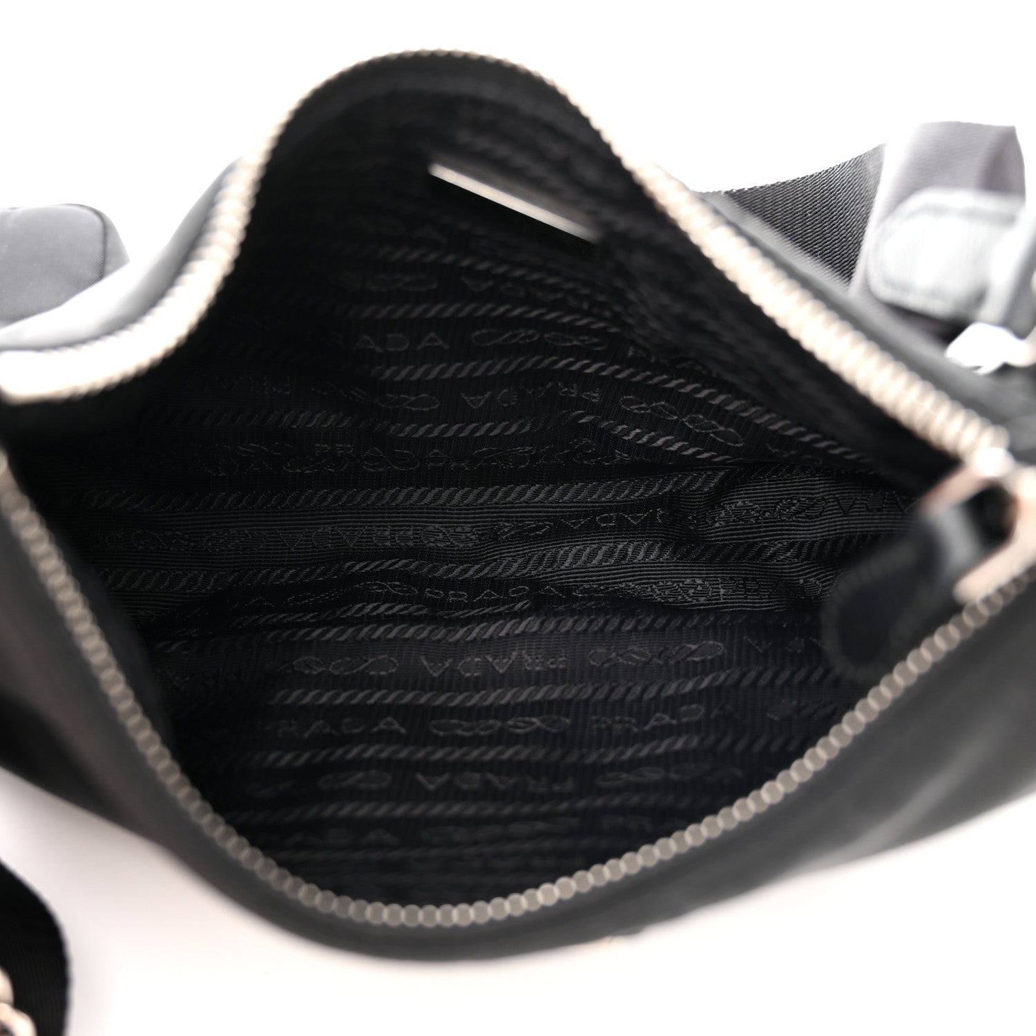 Prada Nylon Re-Edition 2005 Shoulder Bag Black 5 of 11