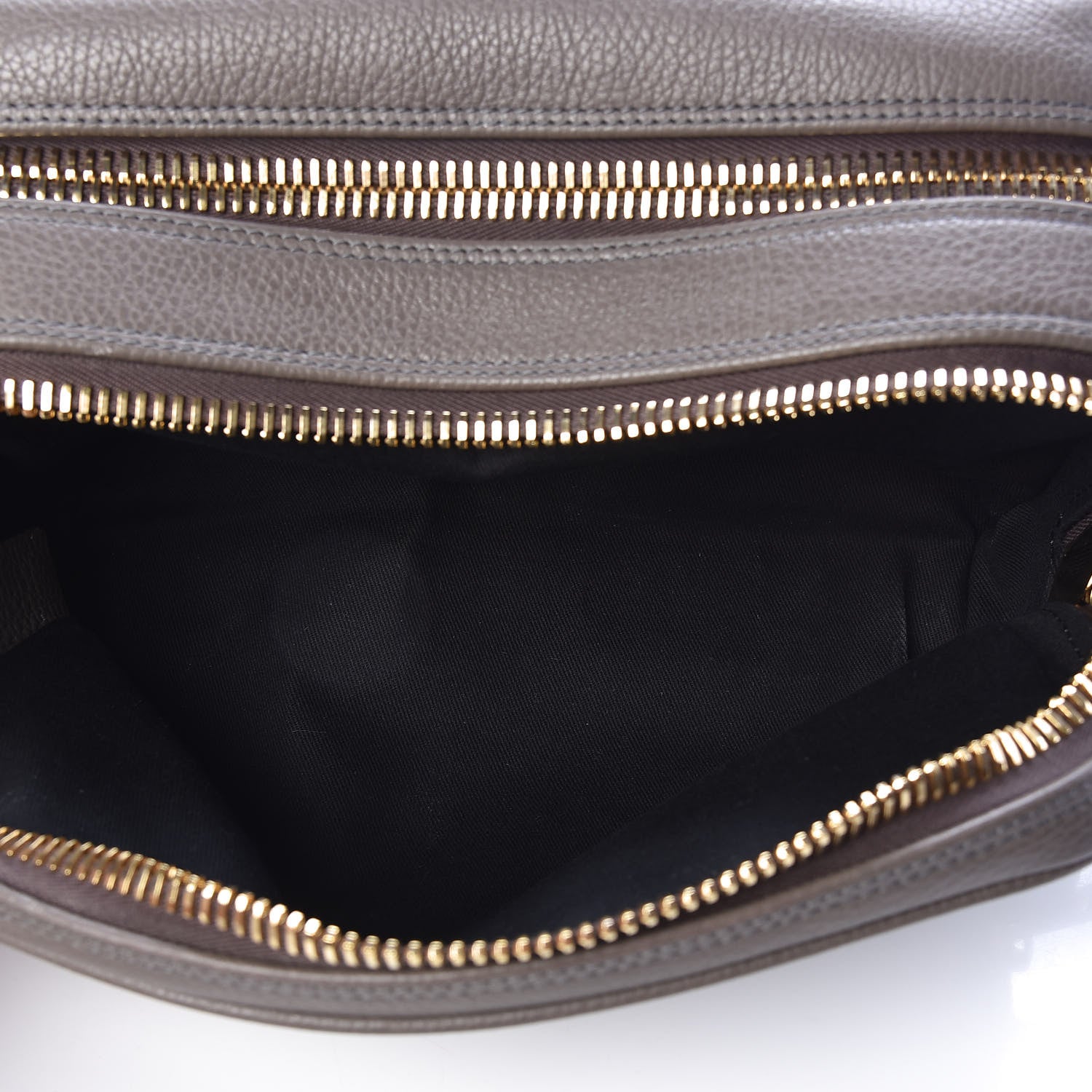 Tom Ford Grained Calfskin Toiletry Case Grey 7 of 10