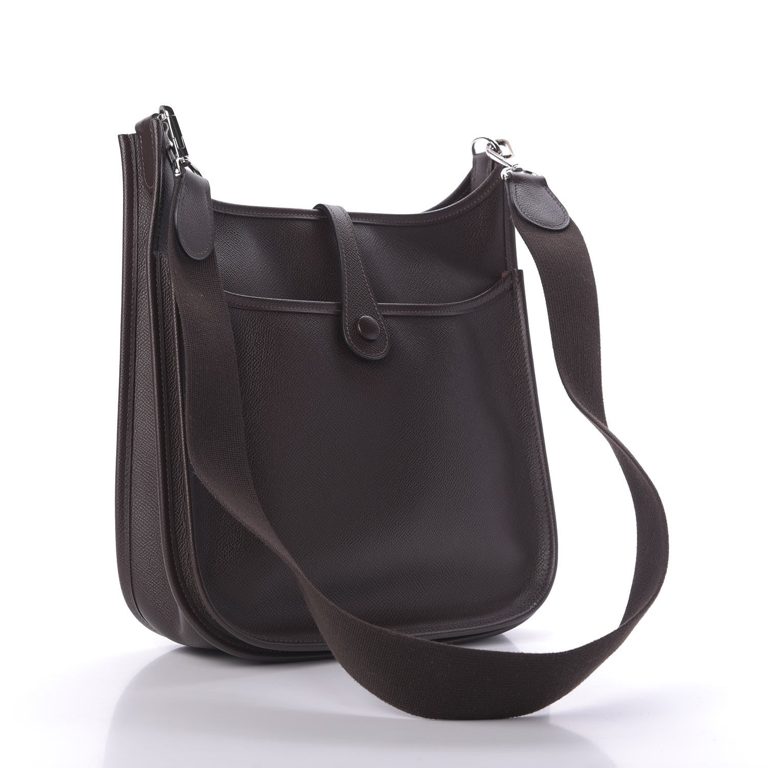 Hermes Epsom Evelyne II PM Chocolate 3 of 8