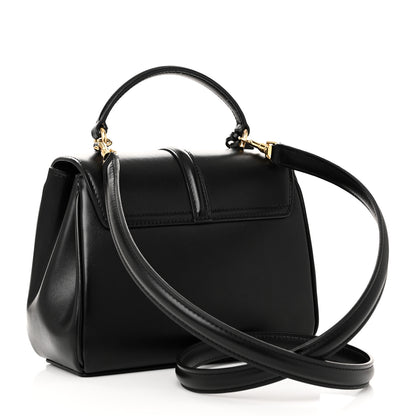 Celine Satinated Calfskin Mini 16 Top Handle Bag Black 3 of 11