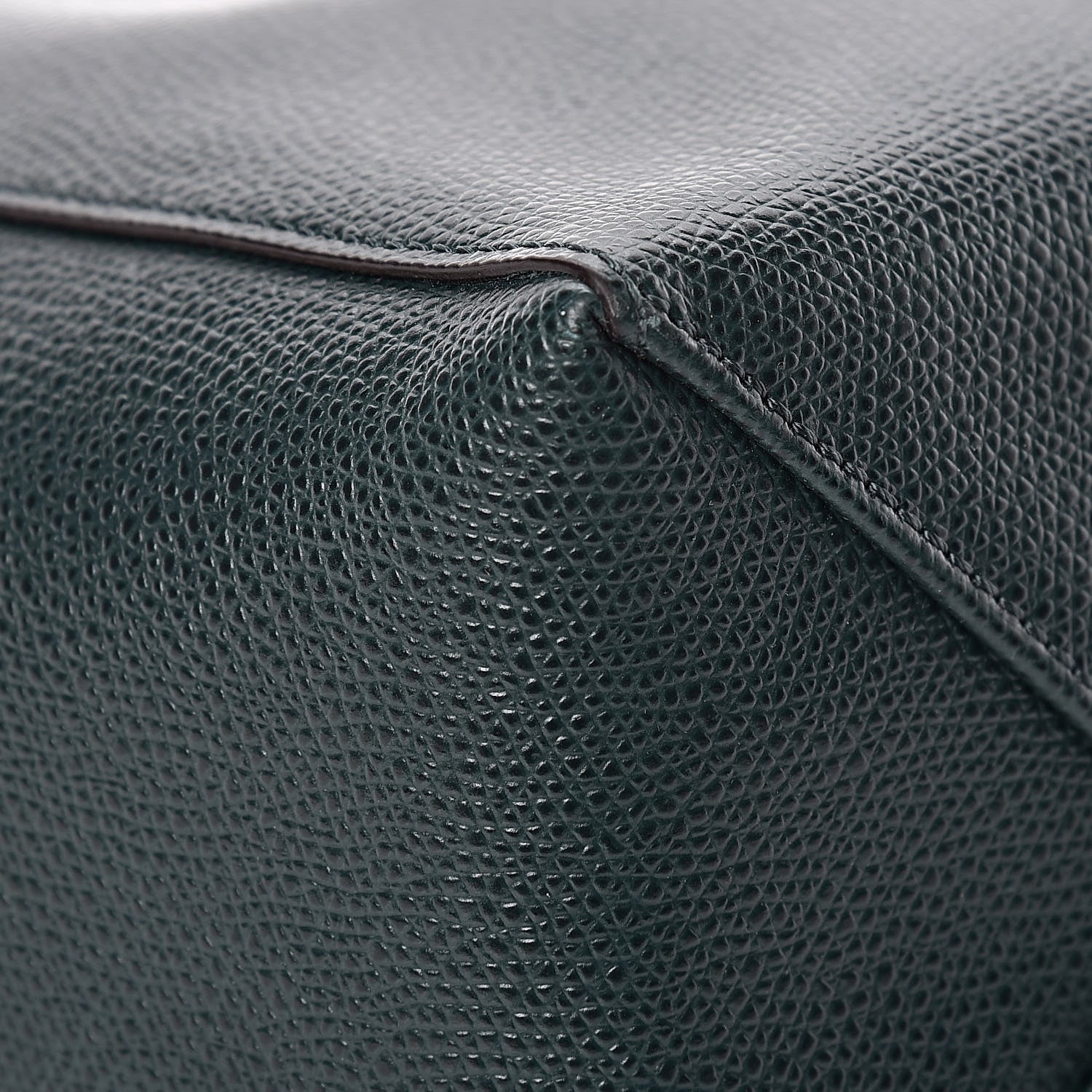 Celine Grained Calfskin Small Vertical Cabas Amazone 9 of 11