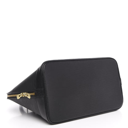 Louis Vuitton Epi Alma PM Black 4 of 10