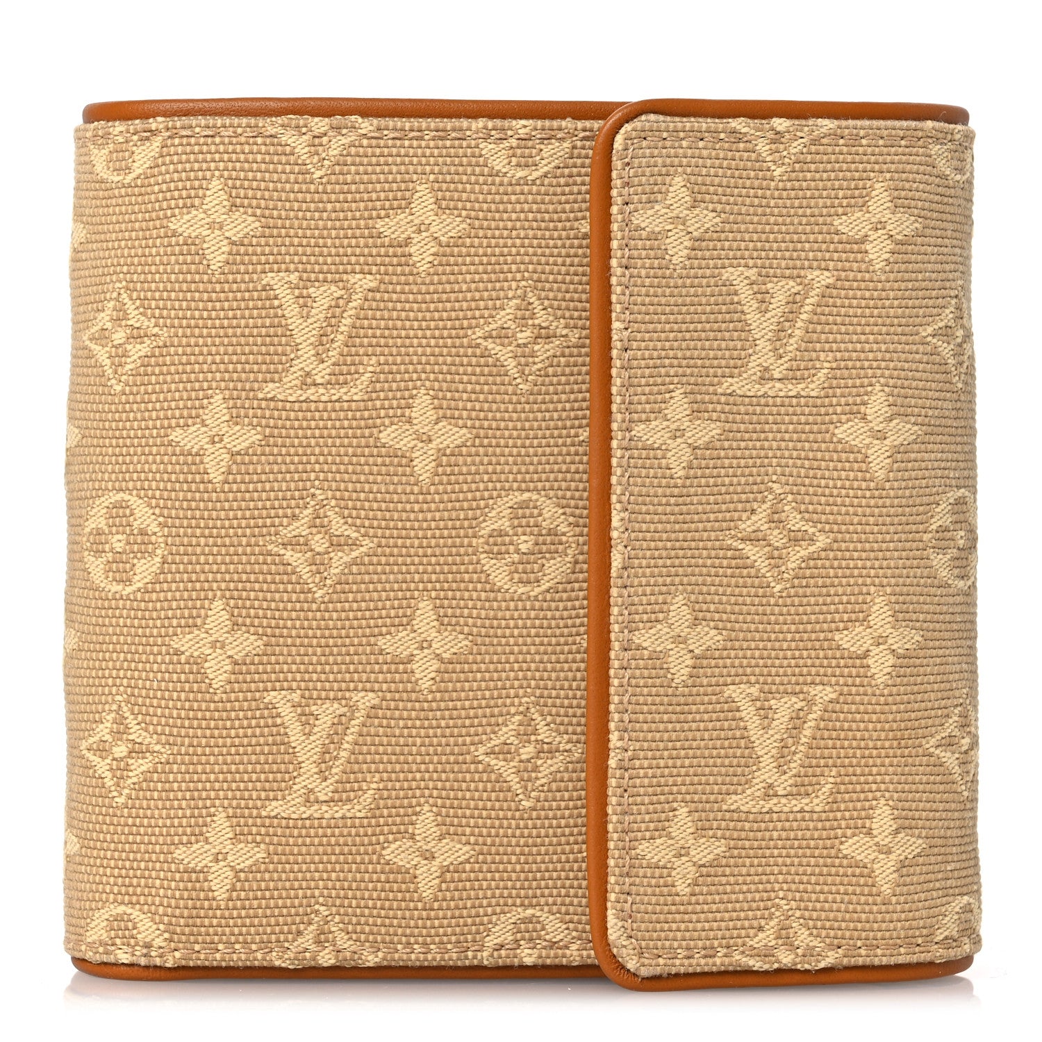 Louis Vuitton Mini Monogram Compact Wallet Beige 1 of 9