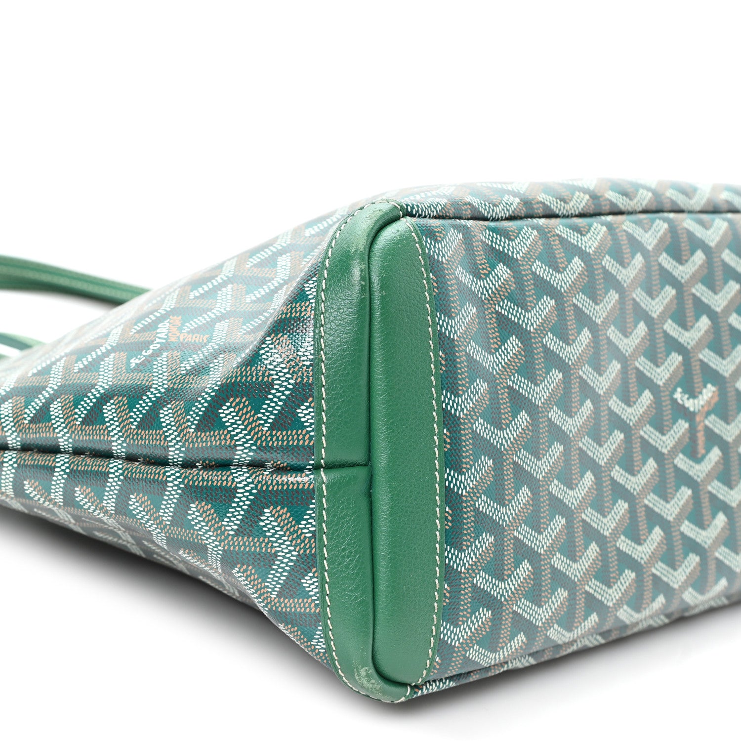 Goyard Goyardine Artois PM Green 8 of 10