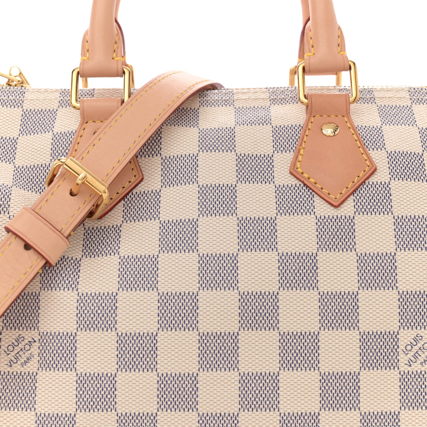 Louis Vuitton Damier Azur Speedy Bandouliere 25 7 of 9