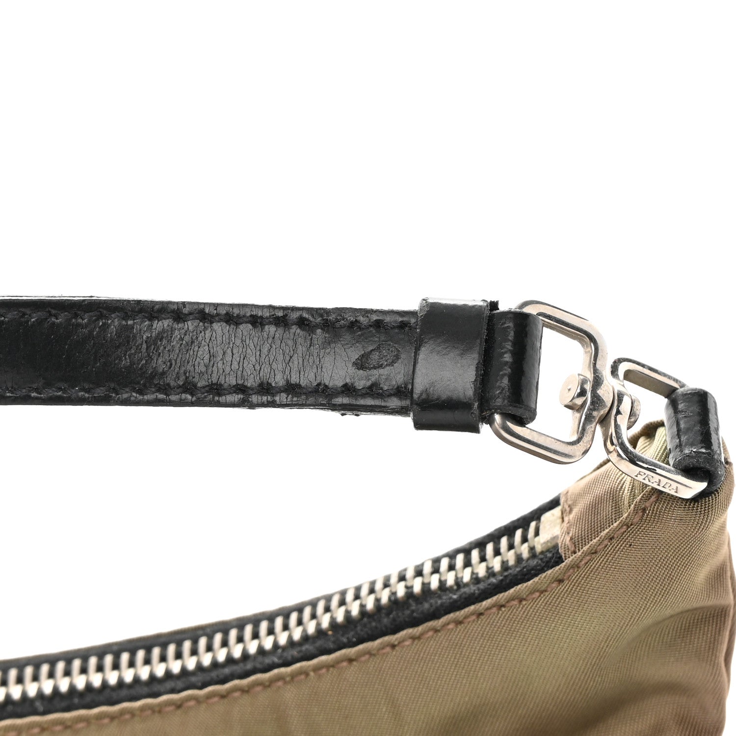 Prada Tessuto Sirio Pochette Bruciato 14 of 16