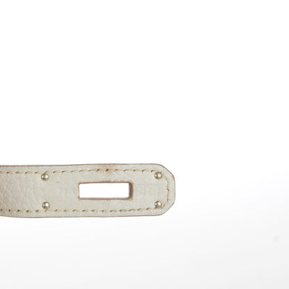 Hermes Taurillon Clemence Jypsiere 28 Gris Perle 2 of 21