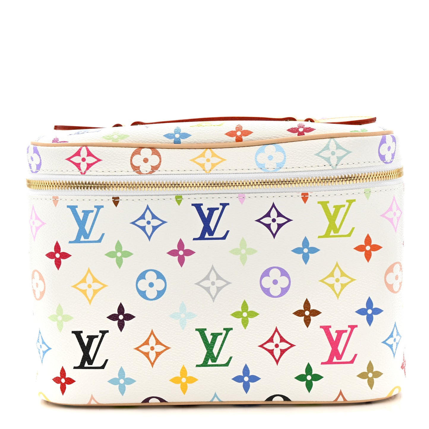 LV X TM Monogram Multicolor Nice BB White