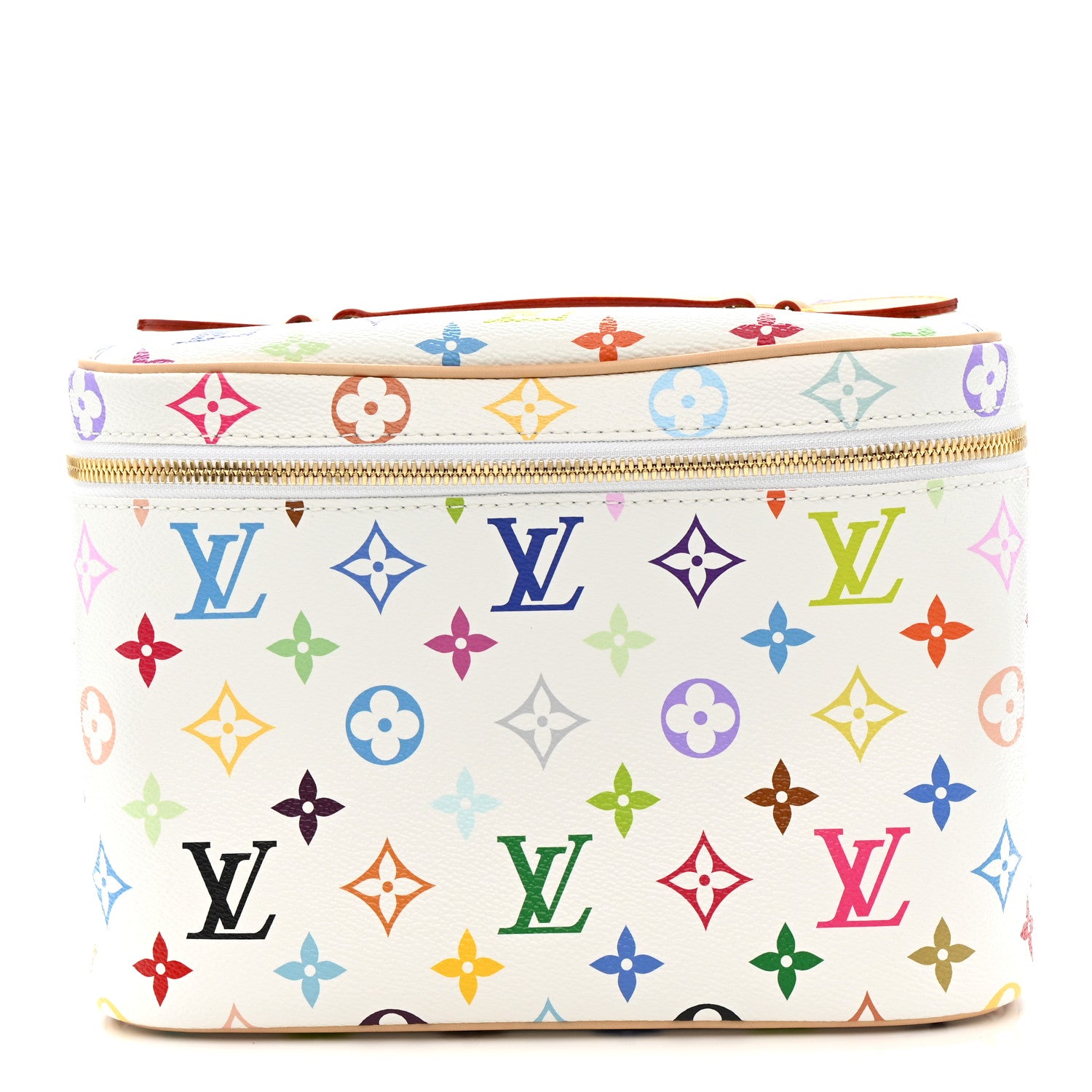 Louis Vuitton LV X TM Monogram Multicolor Nice BB White 1 of 6