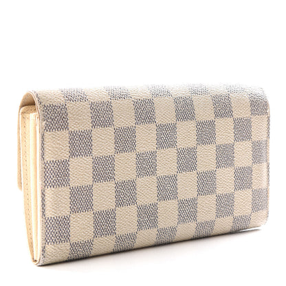 Louis Vuitton Damier Azur Sarah Wallet 2 of 13