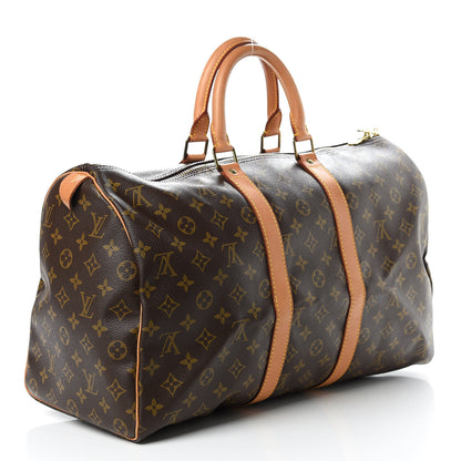 Louis Vuitton Monogram Keepall 45 3 of 17