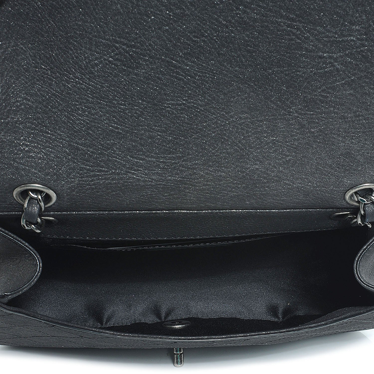 Chanel Calfskin Coco Twin Large Flap Black 5 of 7