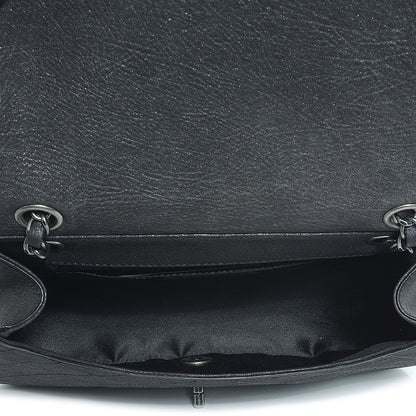 Chanel Calfskin Coco Twin Large Flap Black 5 of 7