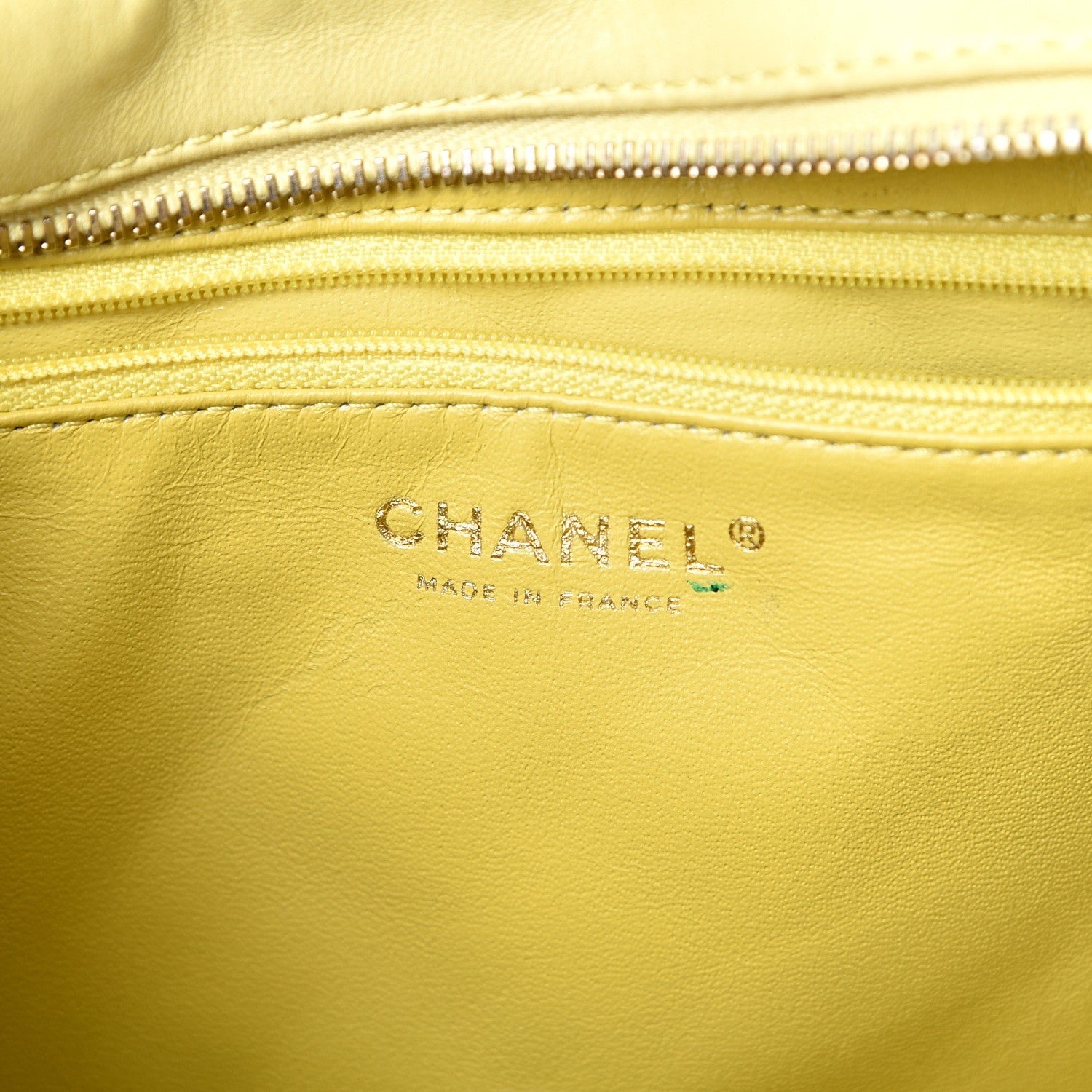 Chanel Calfskin Reissue Medium Camera Case Yellow 5 of 16